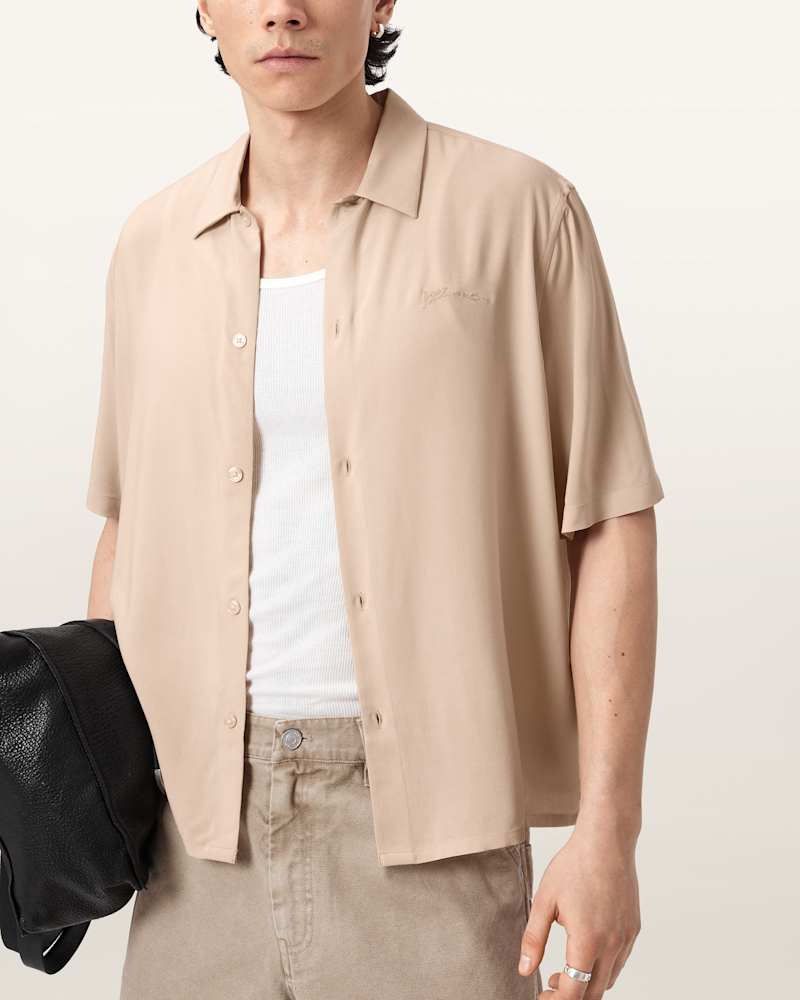 Baron Embroidered Boxy Shirt