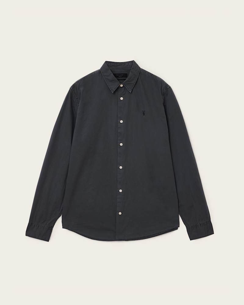 Tahoe Ramskull Garment Dyed Relaxed Fit Shirt
