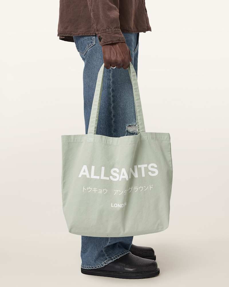Underground Logo Printed Tote Bag 