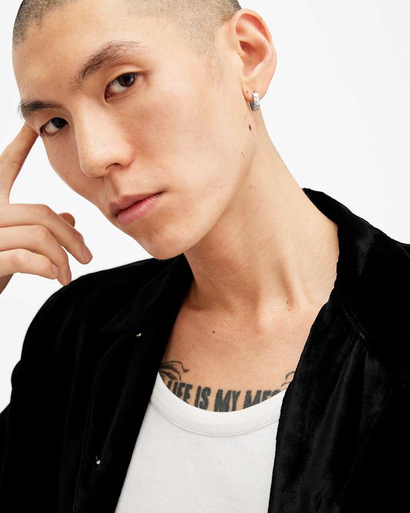 Luca Bolt Hoop Earring