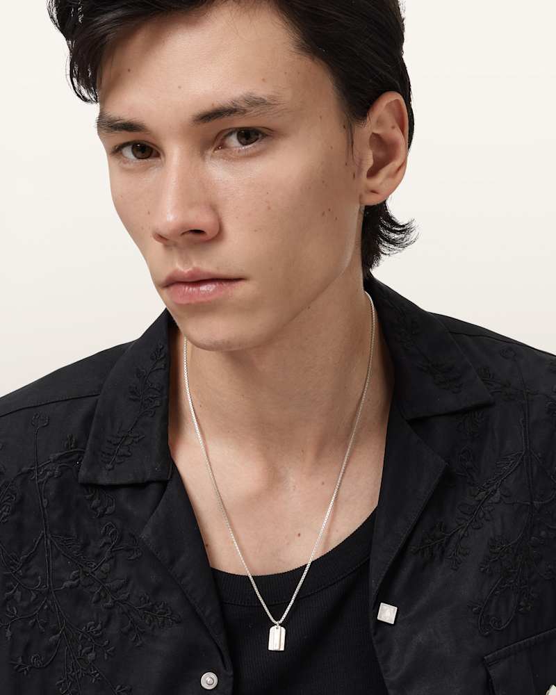 Leor Chain Tag Necklace