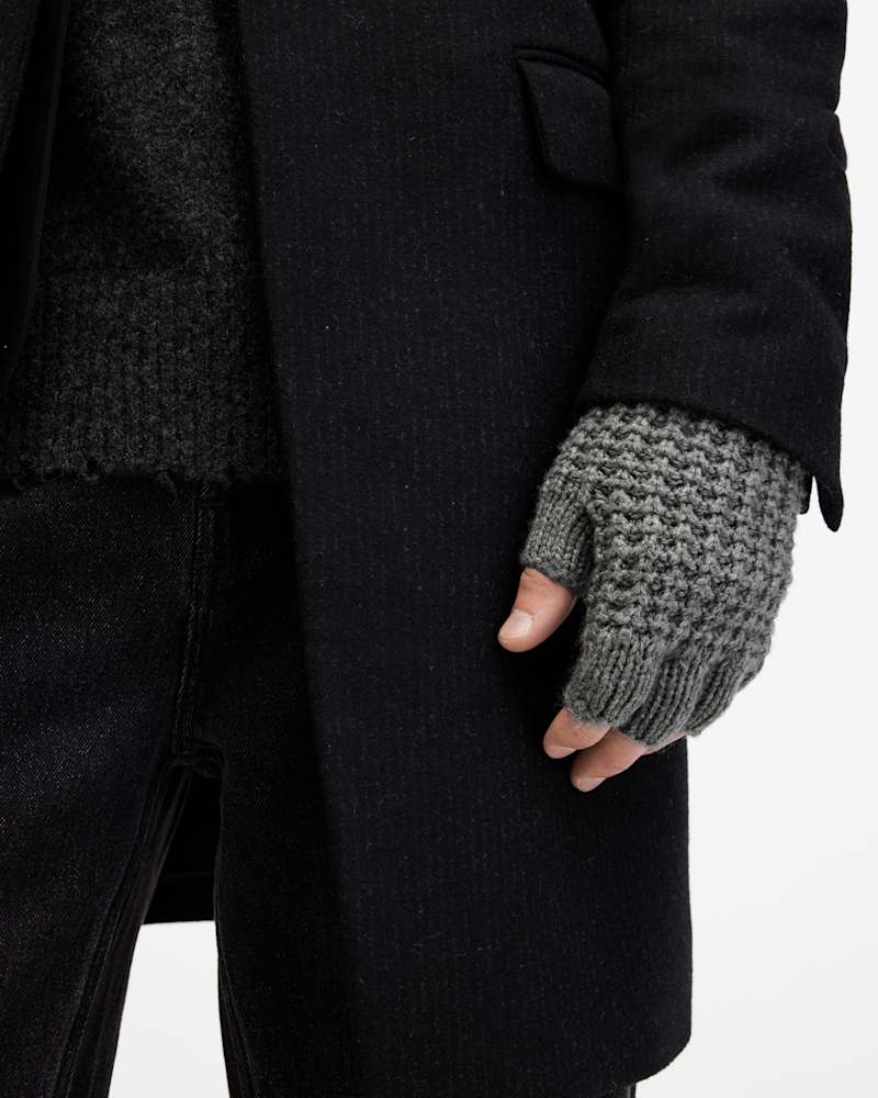 Nevada Fingerless Wool Blend Gloves