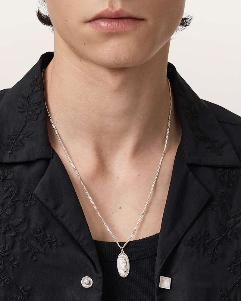 Saint Pendant Necklace