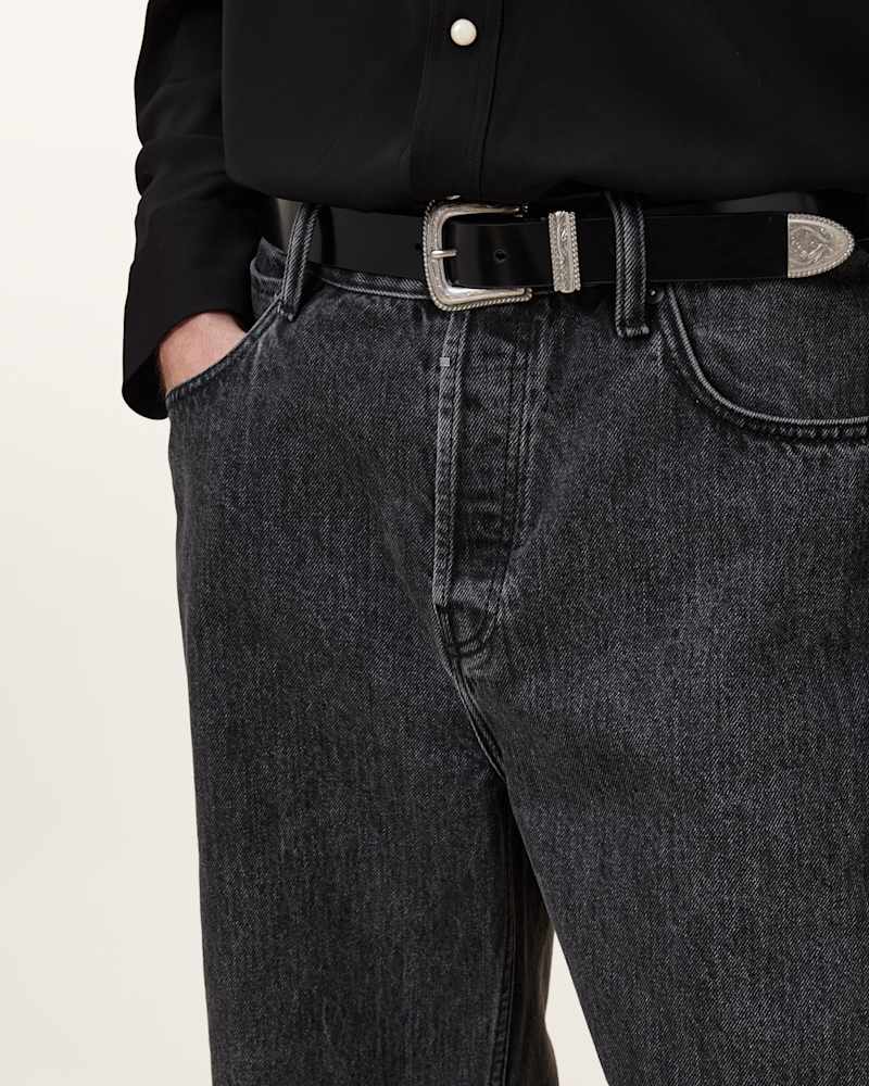 Chuck Leather Western Belt