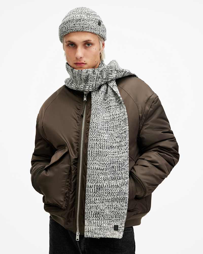 Clay Marl Two Tone Scarf