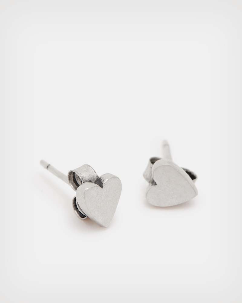 Amor Sterling Silver Stud Earring