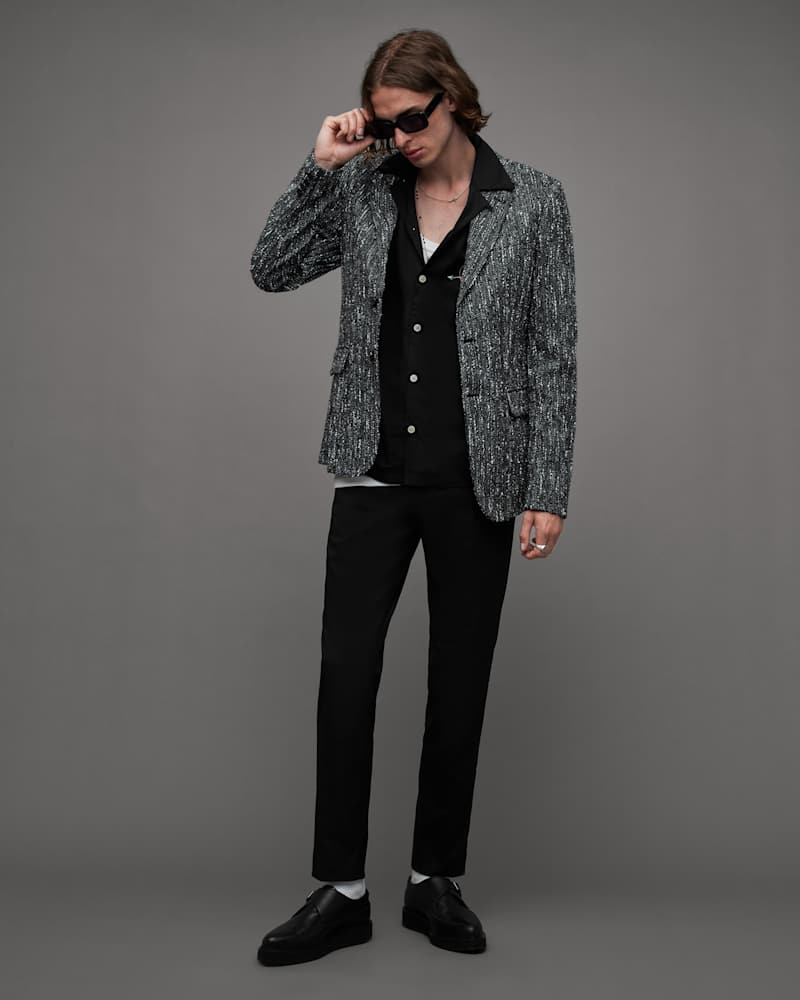 Argyll Textured Tailored Fit Blazer