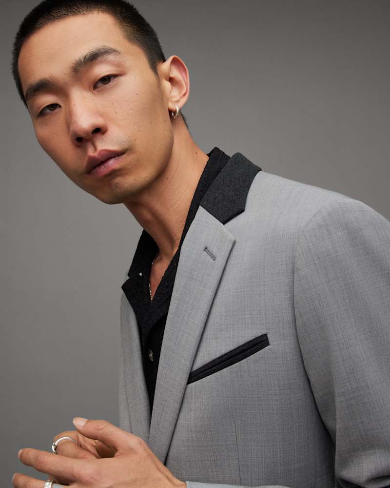 Buller Wool Blend Slim Fit Blazer