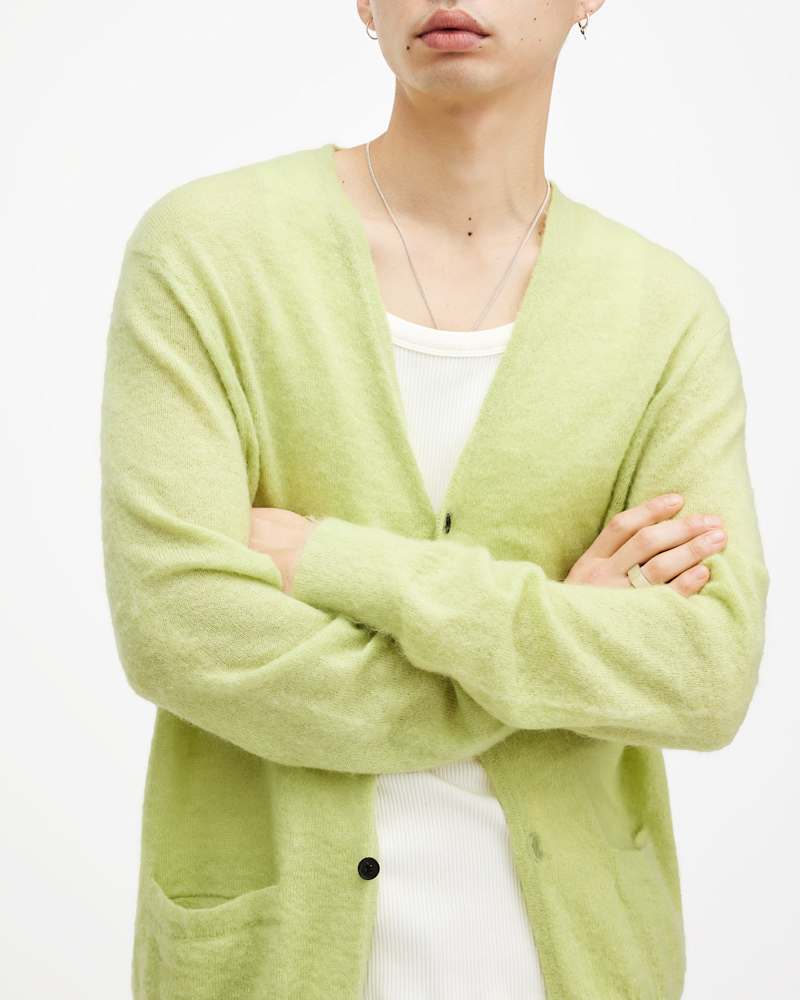 Kennedy V-Neck Brushed Cardigan