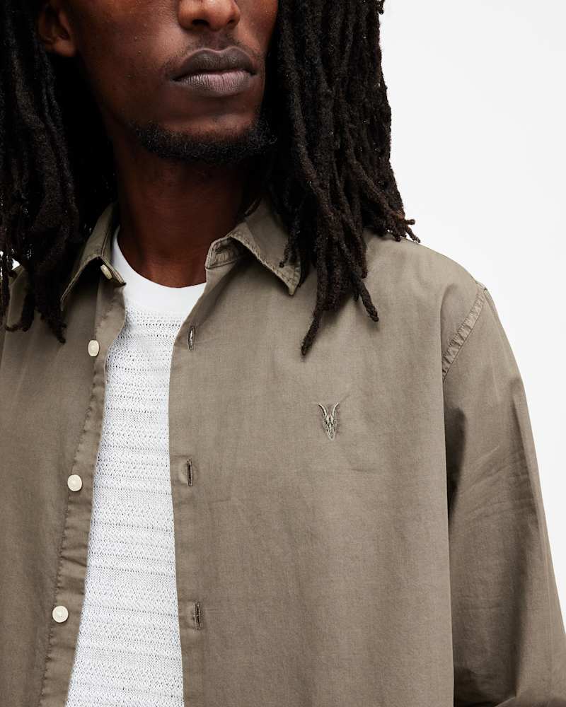 Tahoe Garment Dyed Relaxed Fit Shirt
