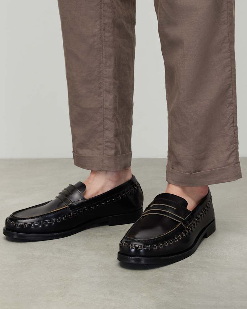 Sammy Leather Loafer Shoes