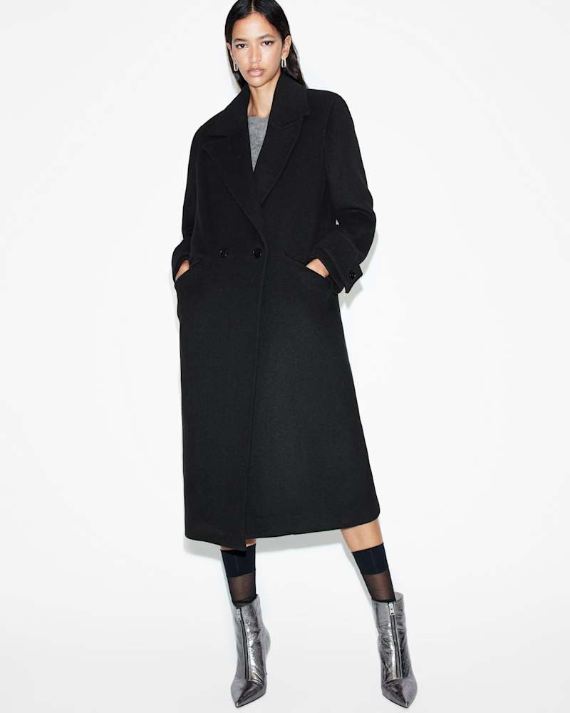 Mabel Double Breasted Oversized Coat