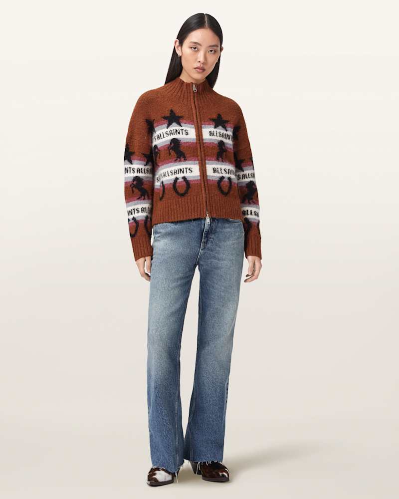 Epona Jacquard Cardigan