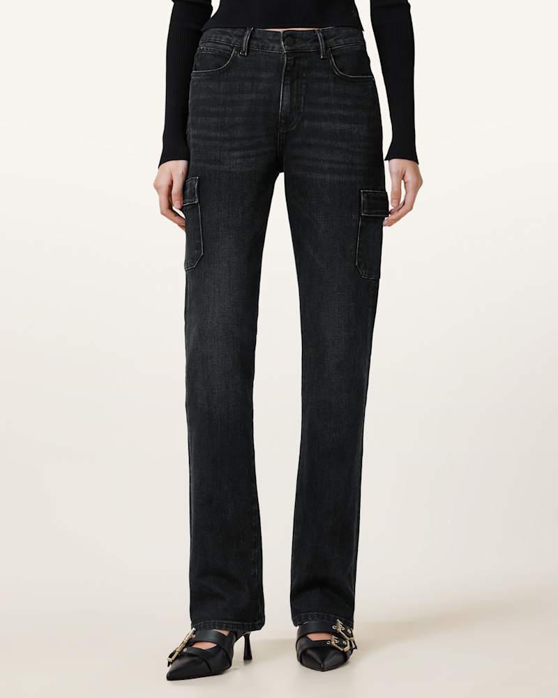 Hollis Slim Denim Bootcut Jeans
