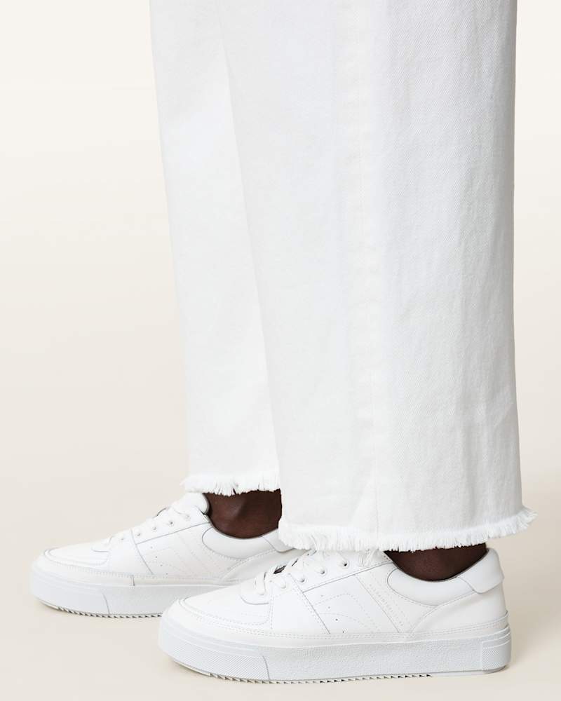 Millie Low Top Leather Trainers