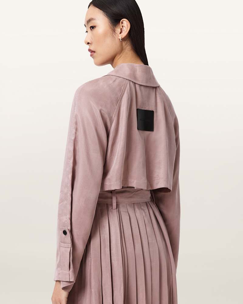 Lizie Double Breasted Trench Coat