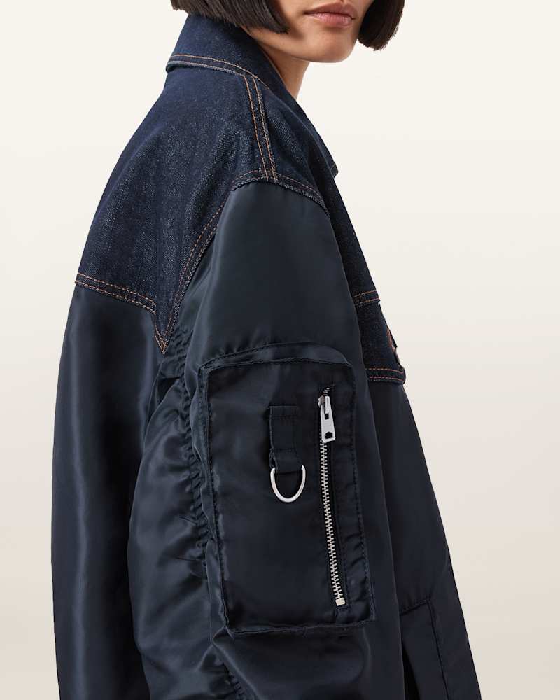 Verity Relaxed Fit Bomber Jacket