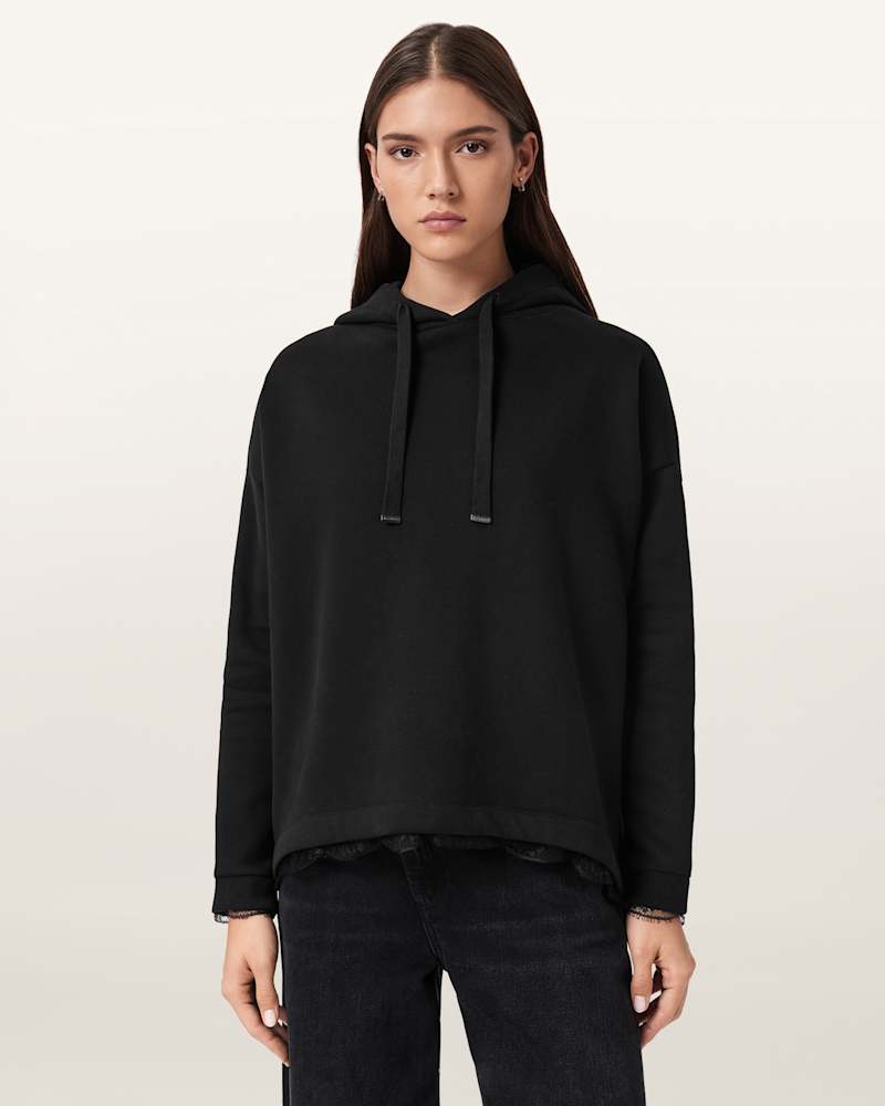 Nia Lace Relaxed FIt Hoodie