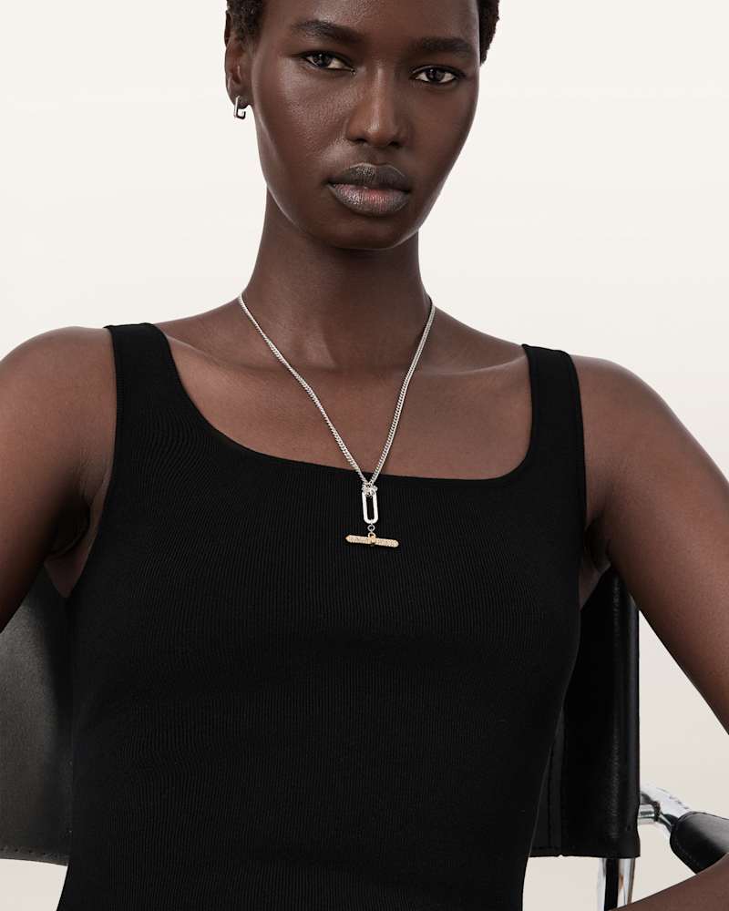April T-Bar Necklace