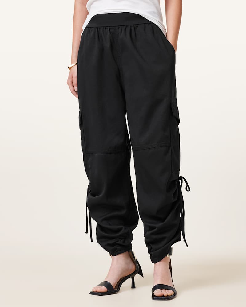 Kaye Relaxed Fit Tencel Trousers