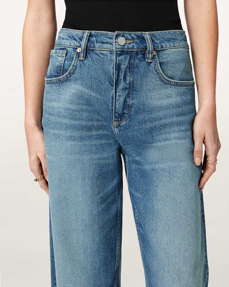 Sadie Barrel Leg Denim Jeans