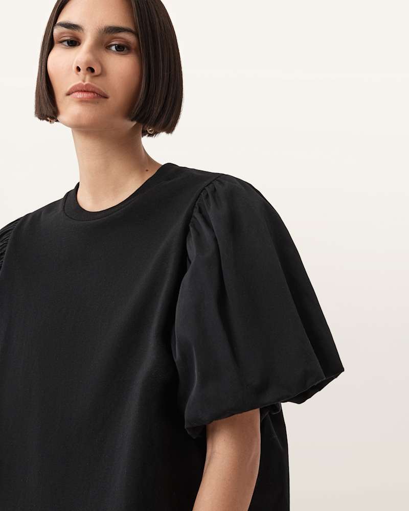 Jess Relaxed Woven T-Shirt