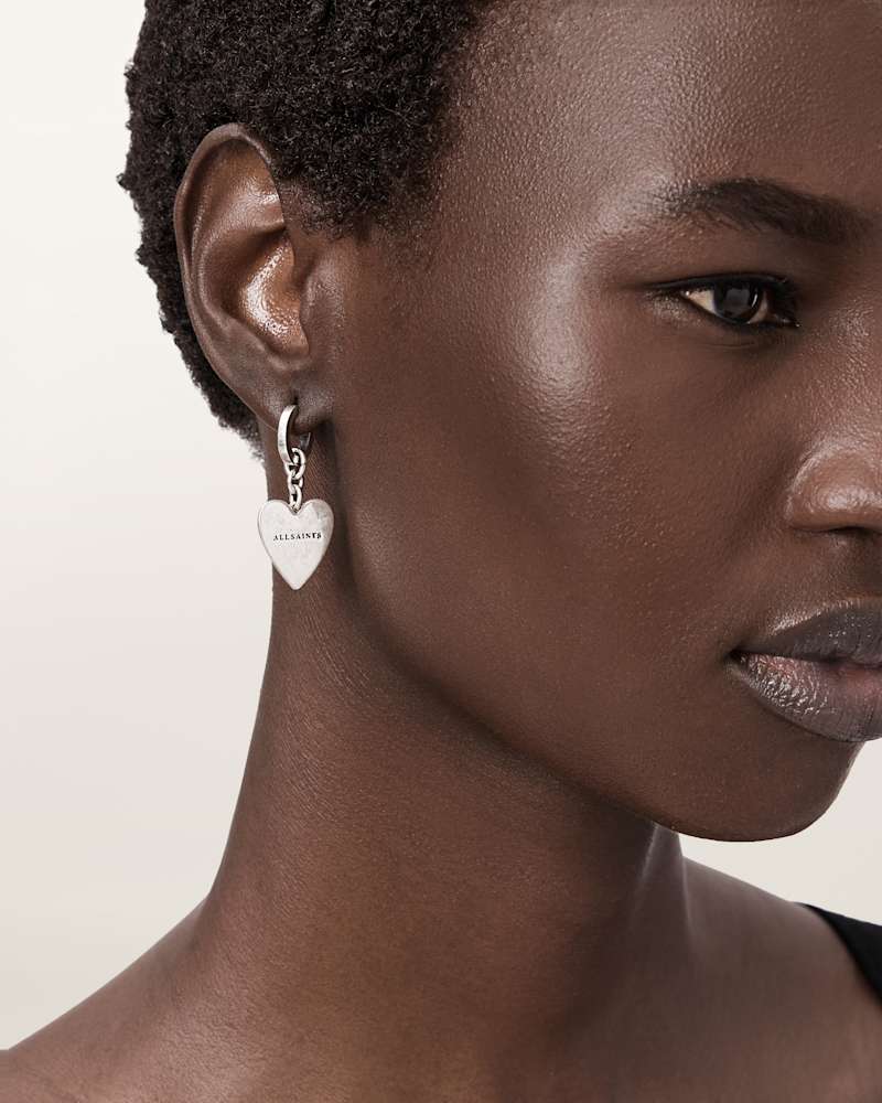 Lia Heart Huggie Earrings