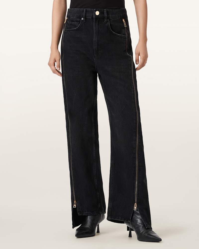 Frankie Double Zip Jeans