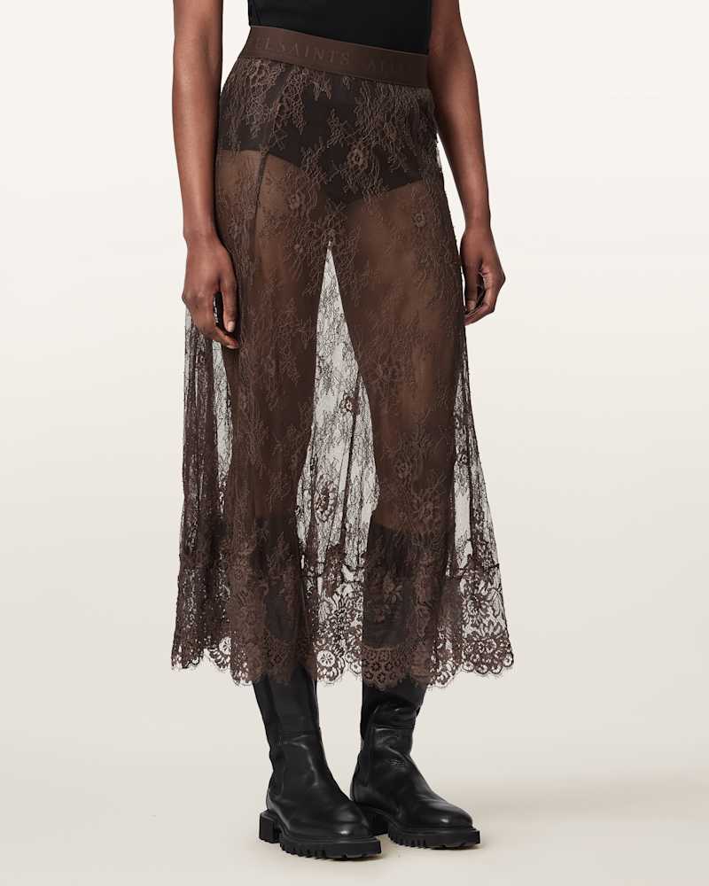 Arran Lace Ankle Length Skirt