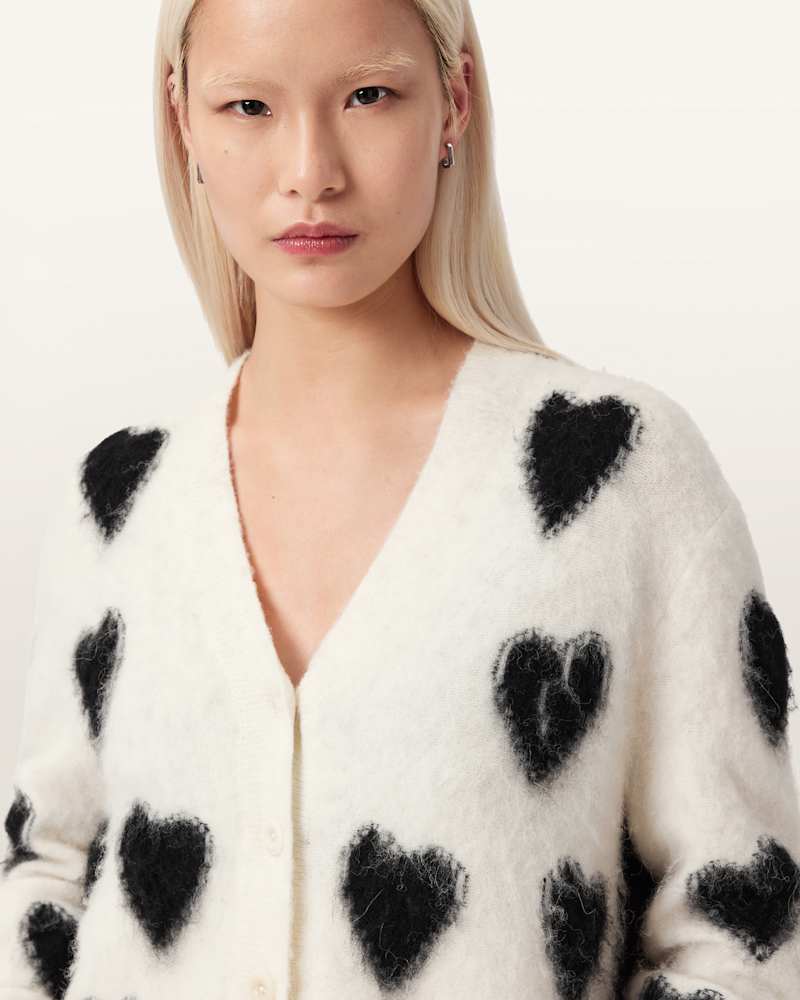 Scatter Heart Cardigan