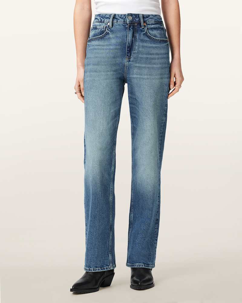 Ida Straight Leg Denim Jeans