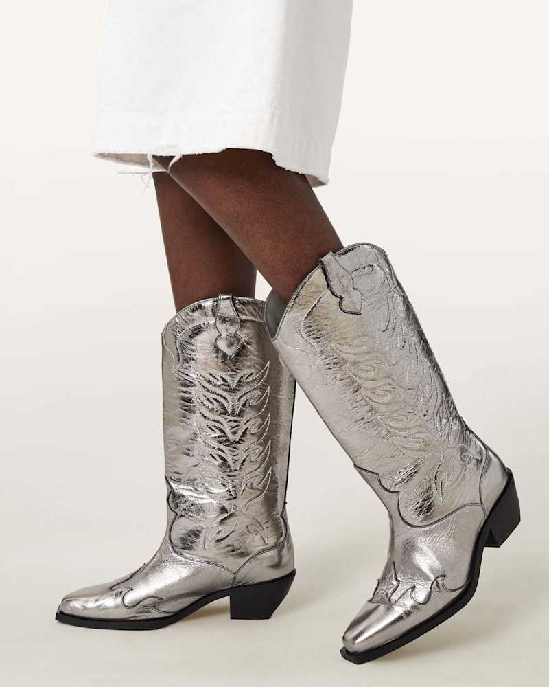 Dolly Western Leather Boots
