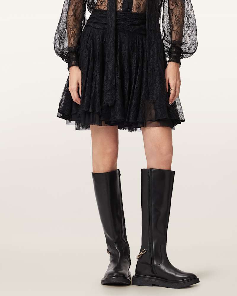 Athena Lace Mini Skirt