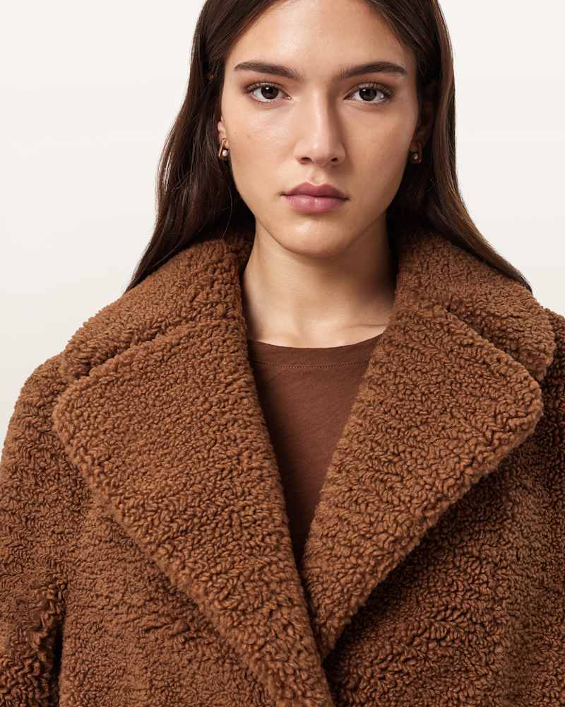 Eddie Faux Teddy Jacket 