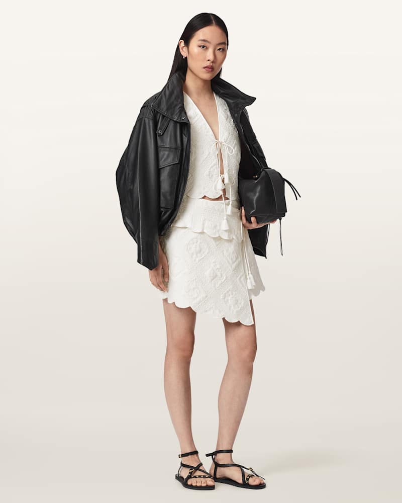 Mona Quilted Cropped Waistcoat