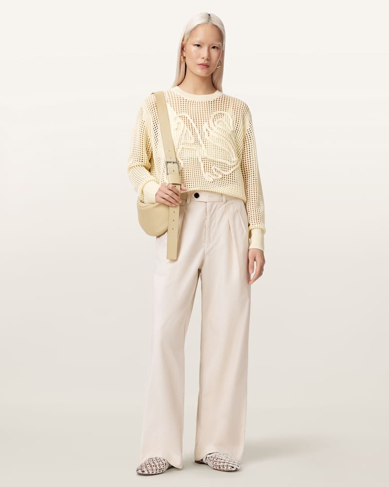 Raelyn Relaxed Fit Open Stitch Jumper