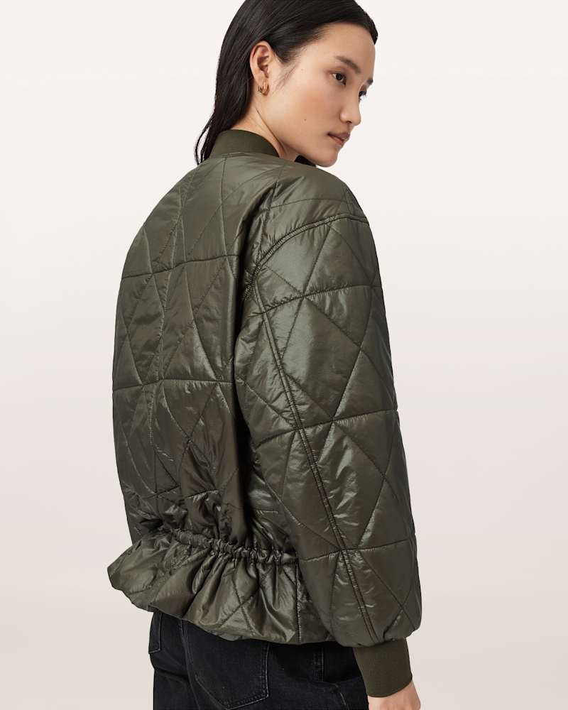 Alli Quilted Bomber Jacket