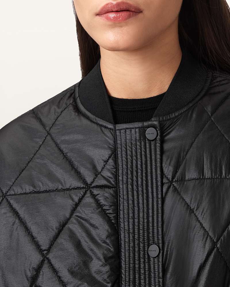 Alli Quilted Bomber Jacket