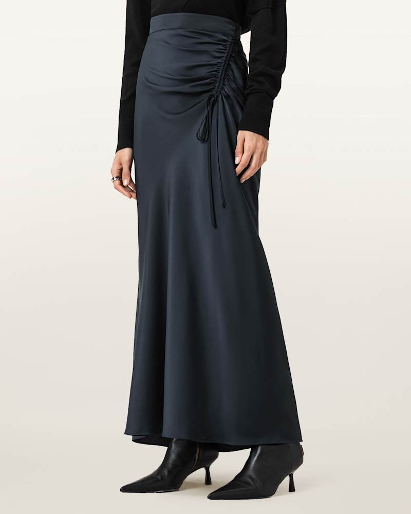 Alexia Gathered Maxi Skirt