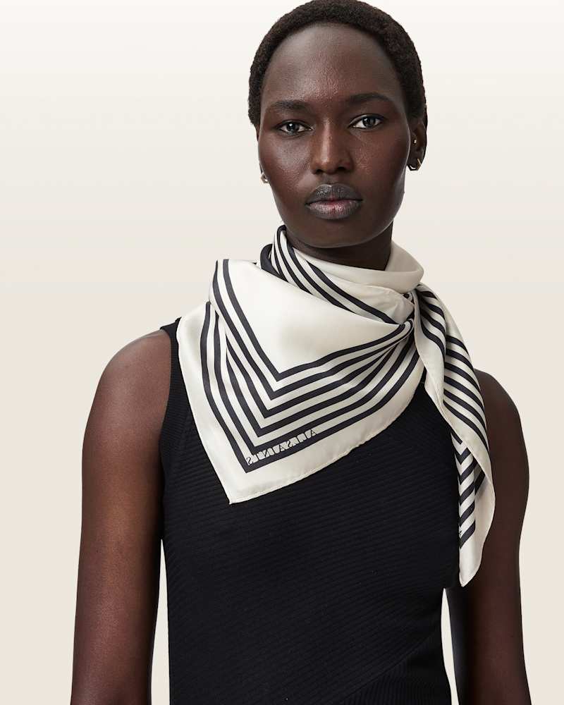Gothic AllSaints Silk Scarf