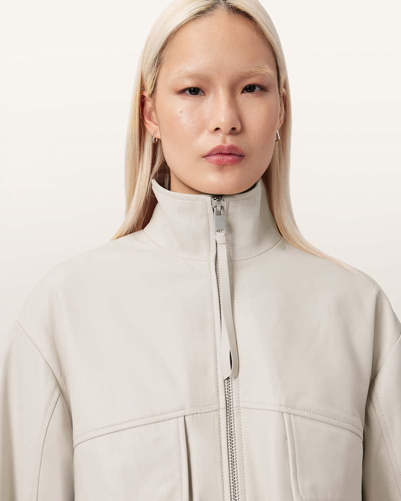 Flor Leather Jacket