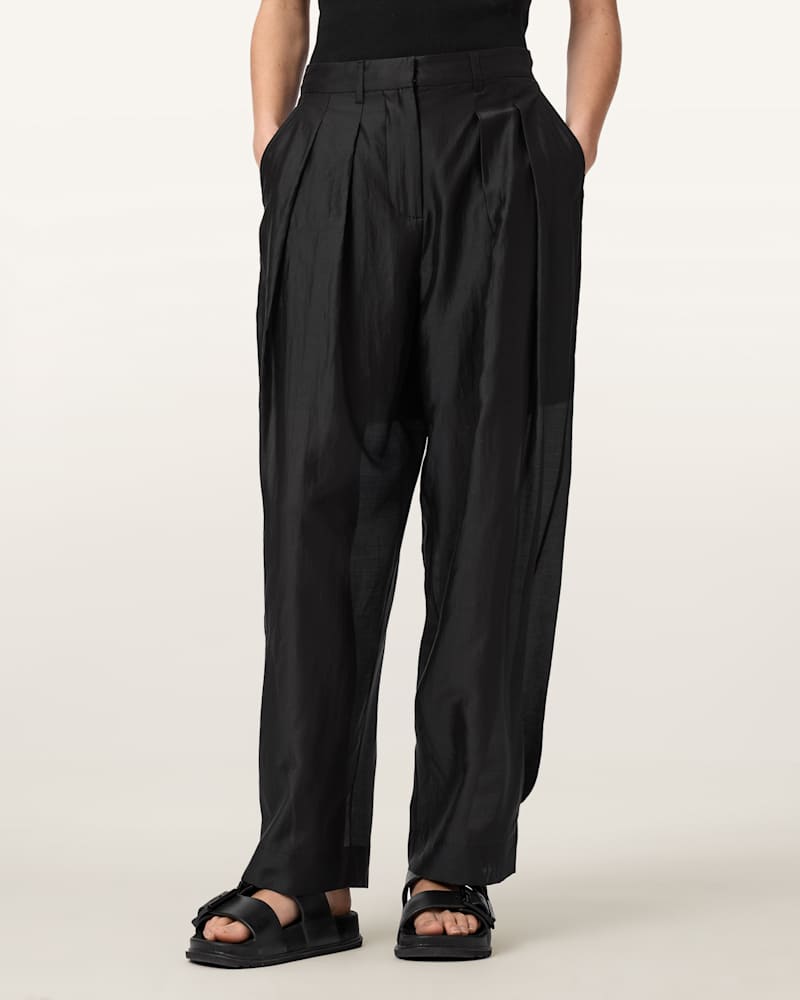 Becca Wide Leg Sheer Trousers