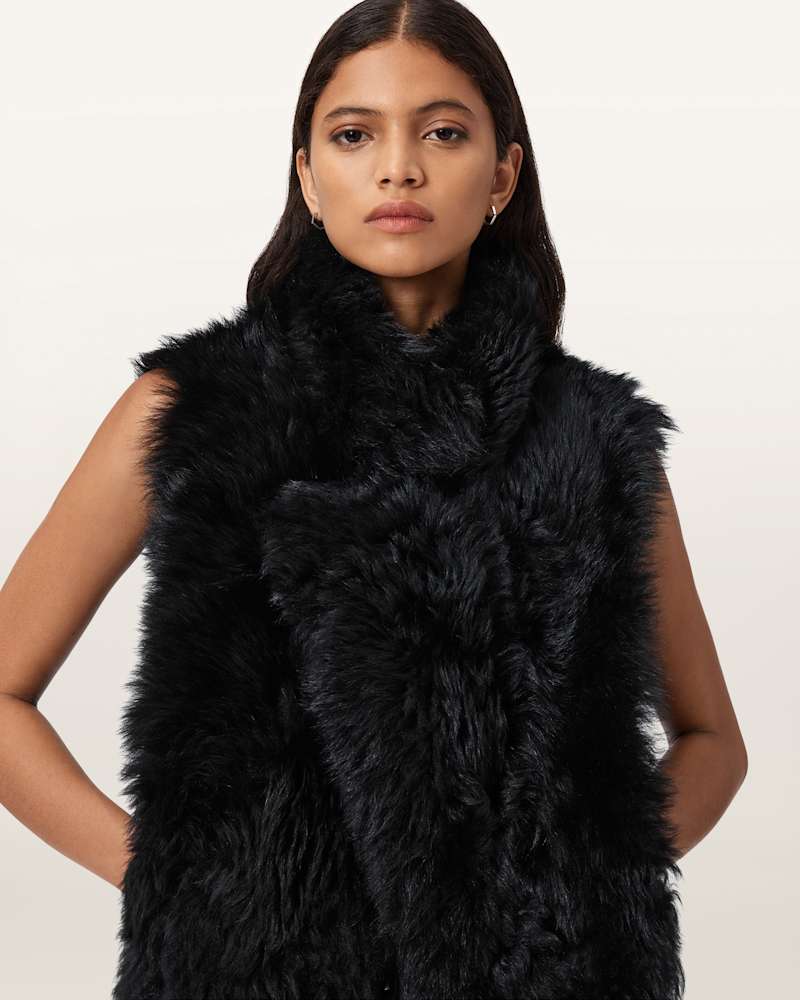Luna Shearling Reversible Gilet