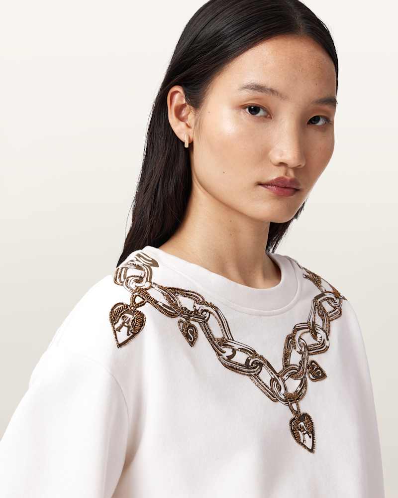 Drip Separo Embellished Sweatshirt