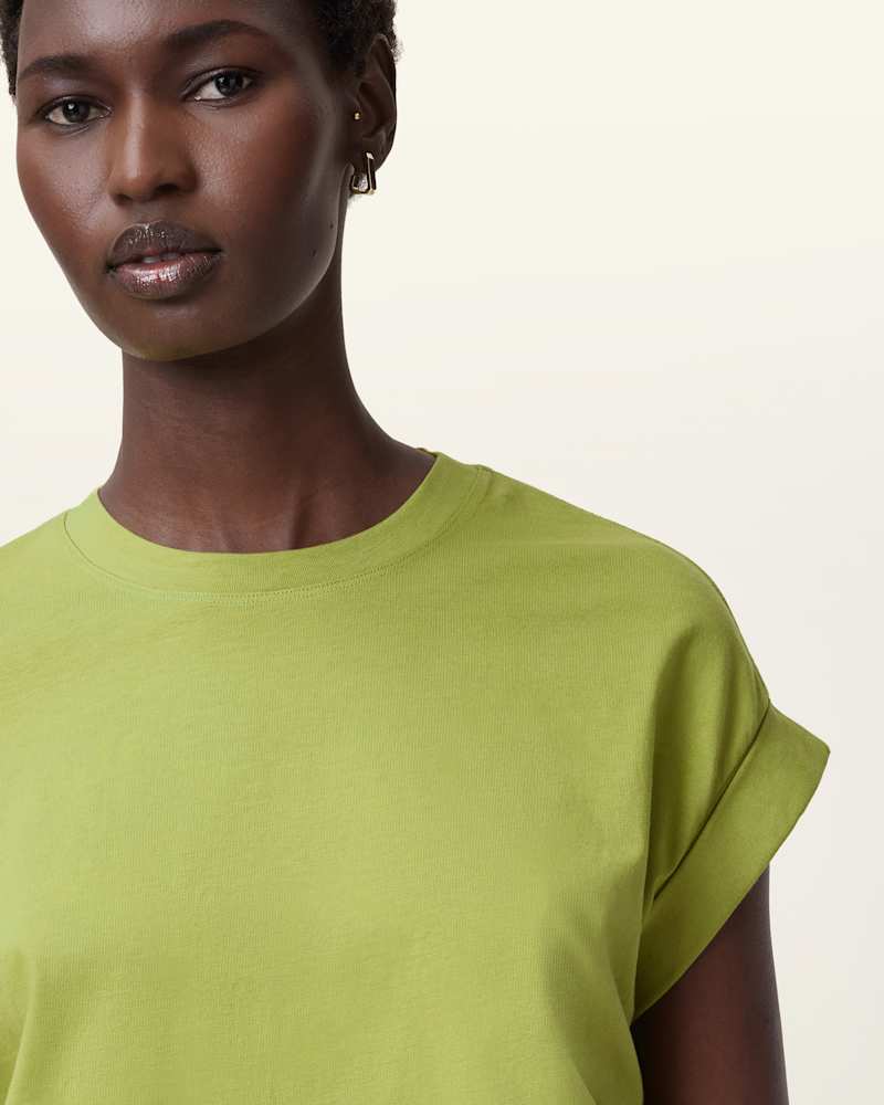 Mira Cropped Drawcord T-Shirt