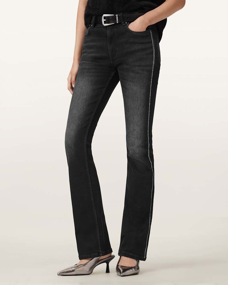 Haldan Crystal Embellished Jeans