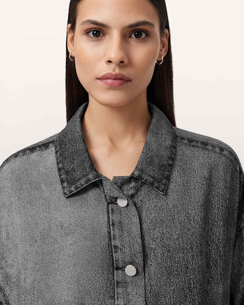 Hettie Illusion Oversized Shacket