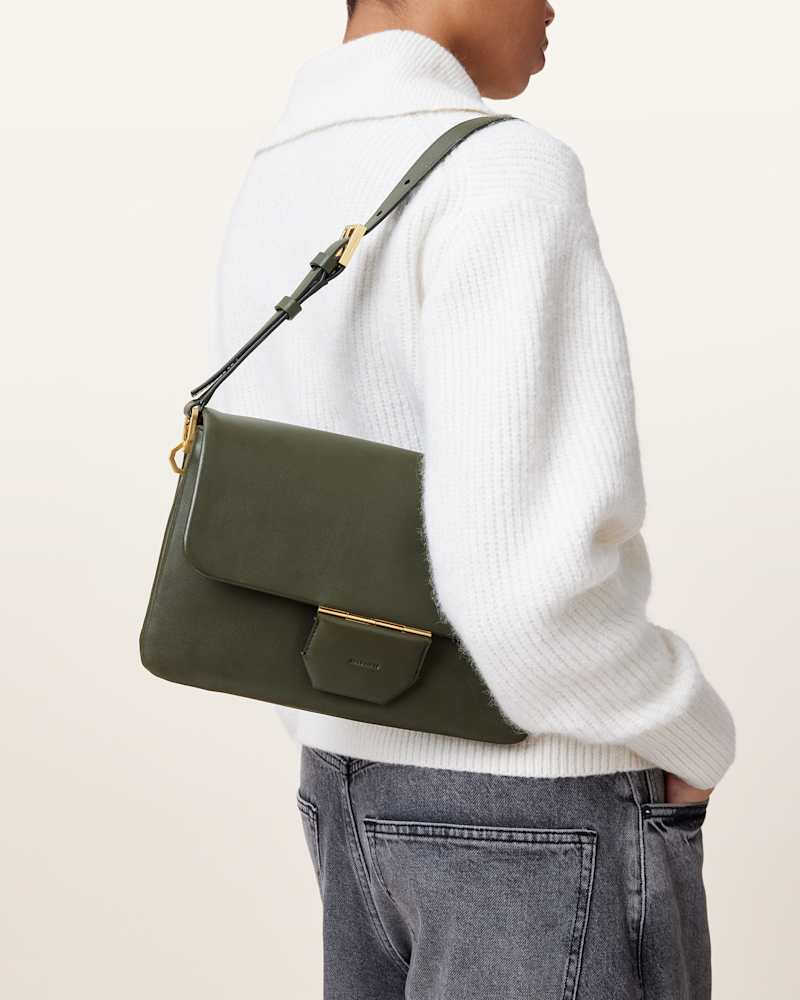 Ondine Leather Shoulder Bag