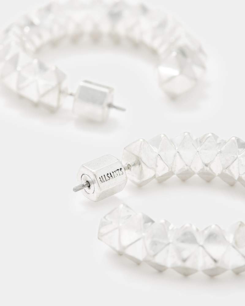 Jaya Studded Hoop Earrings