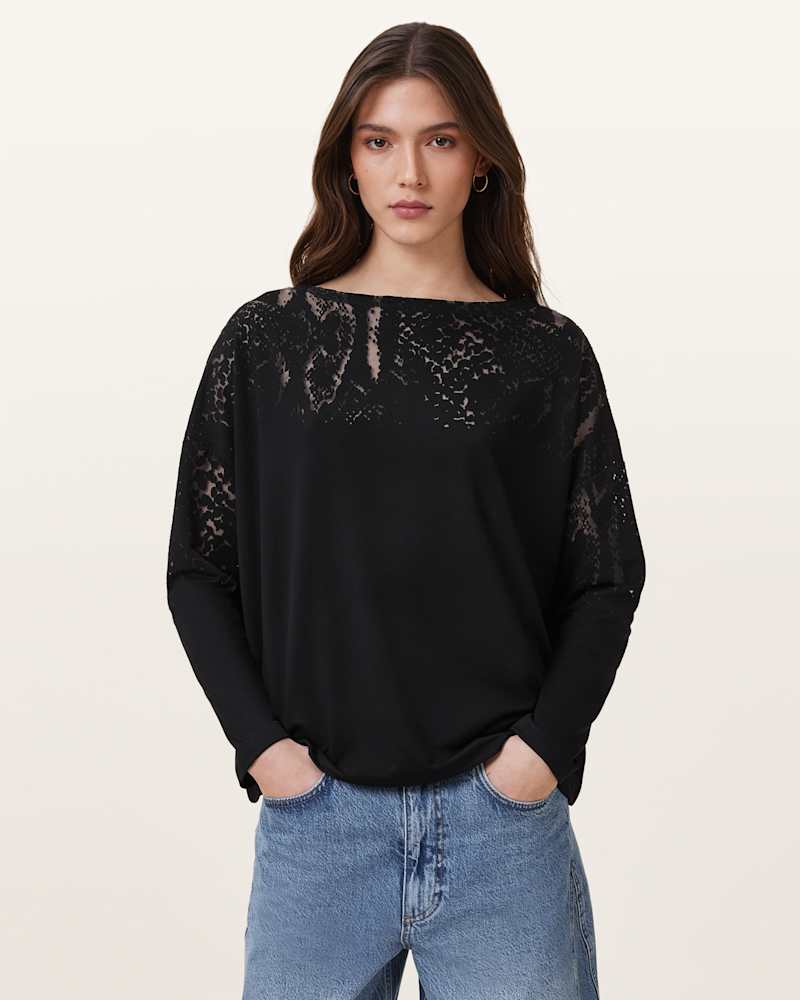 Rita Relaxed Fit Snake Print T-Shirt